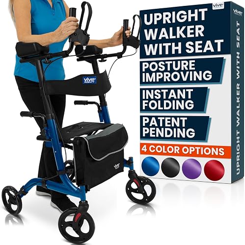 Vive Mobility Upright Walker with Seat