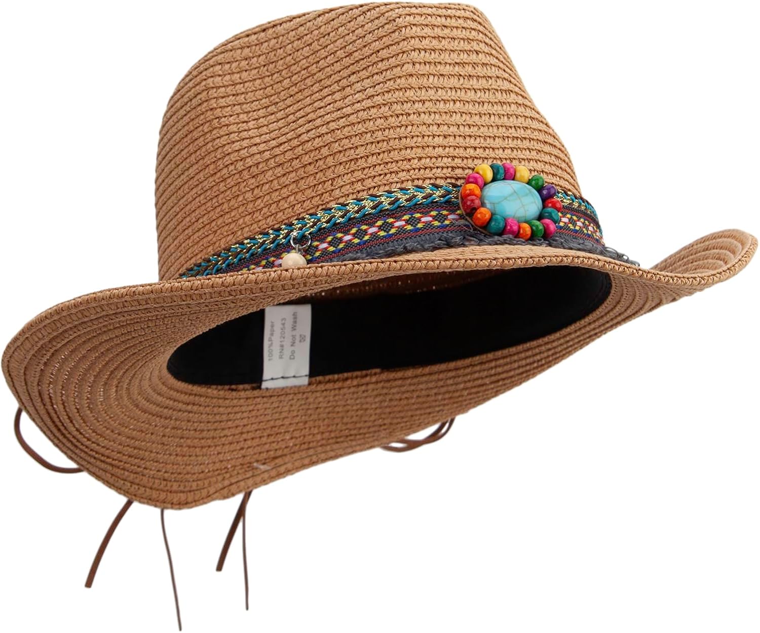 Jeanne Simmons Kid's Cowboy Western Cut Fedora Hat