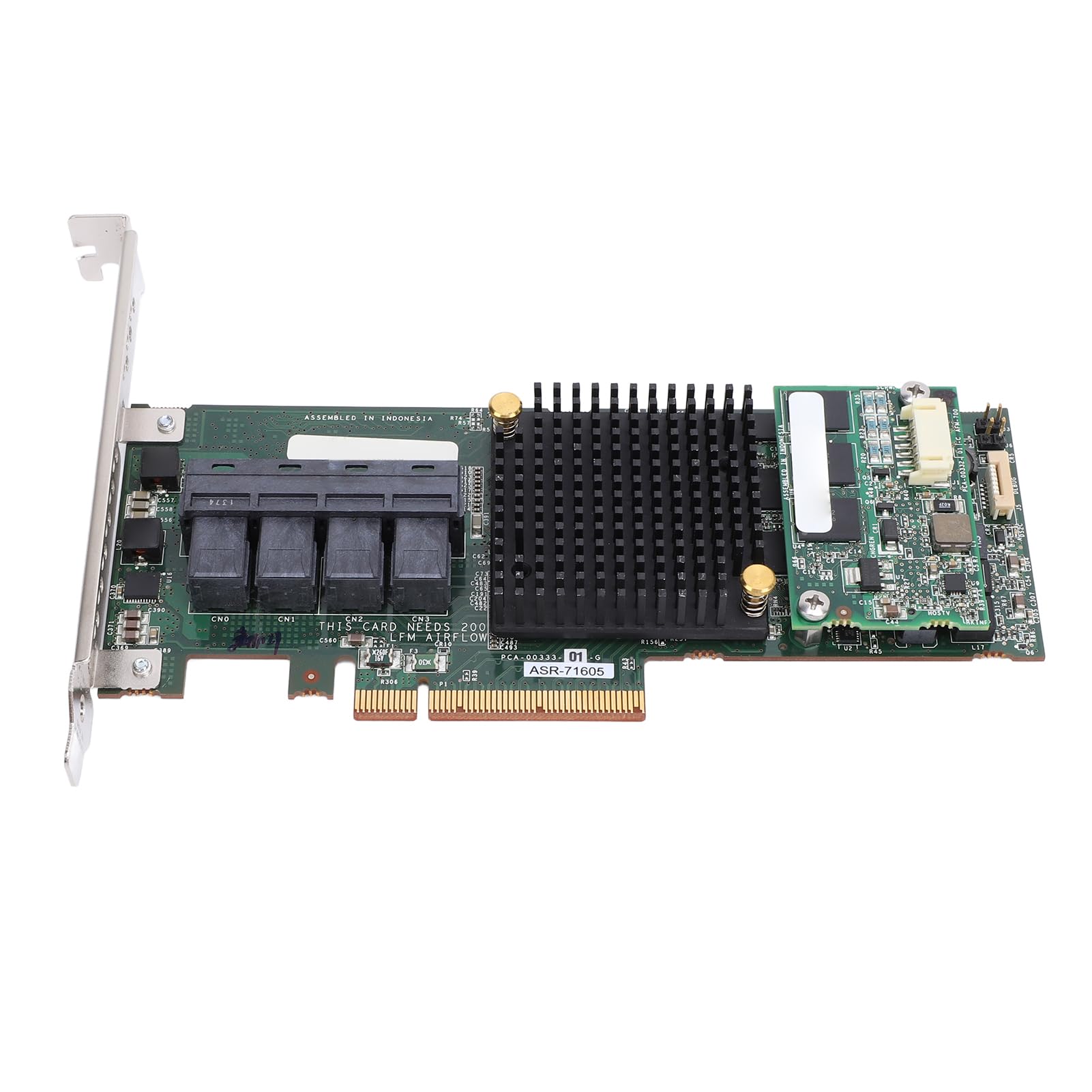 Sxhlseller PCIE X8 ASR 71605 Card Controller con Cache da 1 GB e 4 Porte 8643 Espansione Circolazione di Dati Affidabile, Adatto per Applicazioni Che Richiedono un Accesso Frequente Ai Dispositivi
