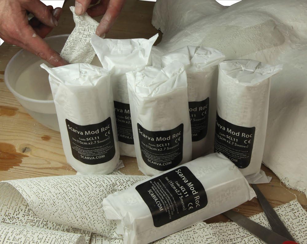 Special Effects Mod Roc Modrock Plaster of Paris Bandage 15Cm X 2.75Mtr X 8 Rolls