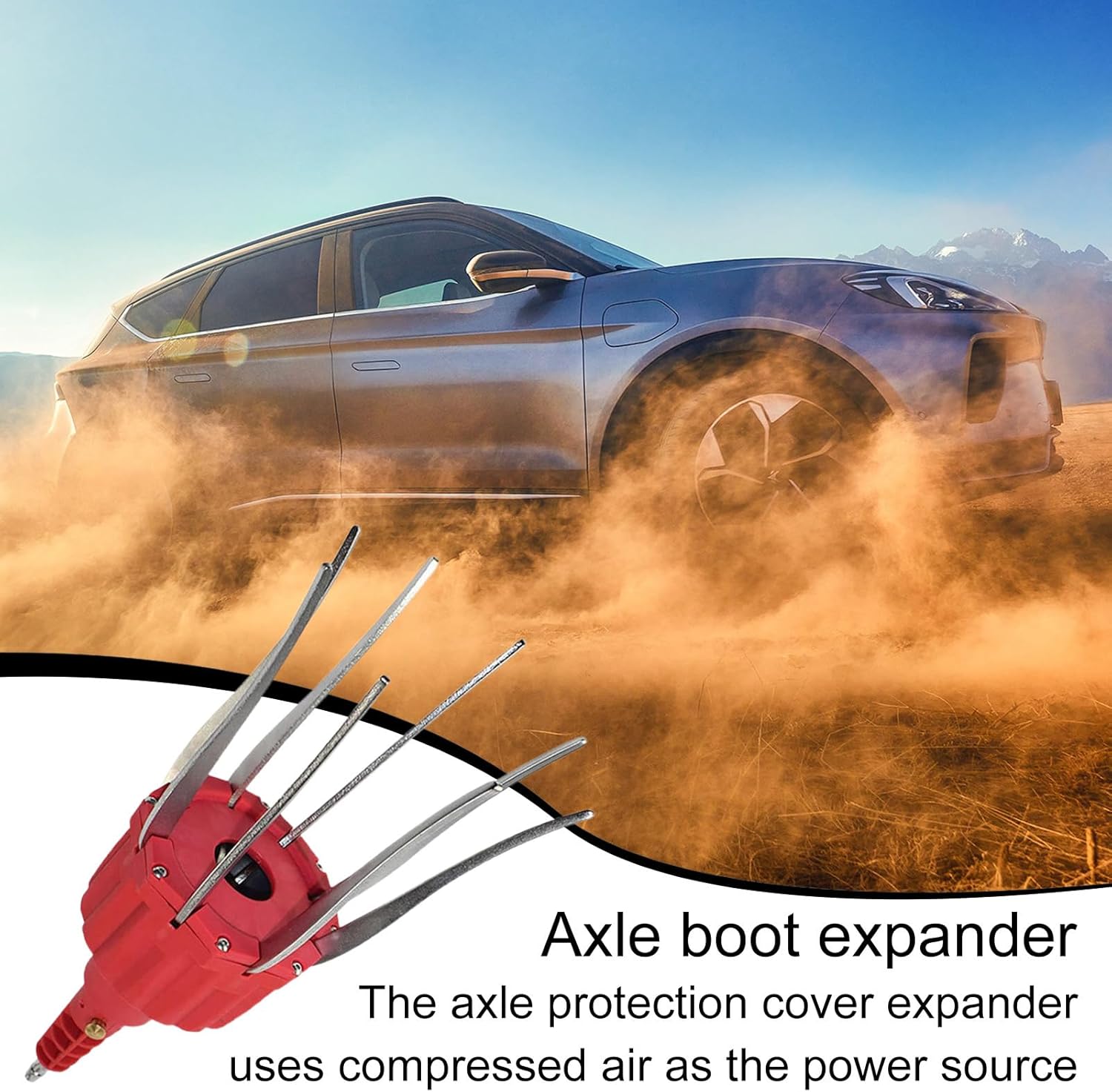 Cv Boot Expander Tool - Cv Boot Widening Tool, Joint Axle Boot Spreader Kit | Crimping Clamp Spreader Tool Set, Axle Joint Installer Pliers for Mechanical Garage Repair and Maintenance