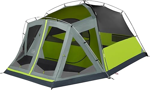 Miniatura 2 de Coleman Skydome Camping Tent with Screened Porch & 5-Minute Setup, Weatherproof 468 Person Tent with Rainfly & Carry Bag, Made of PFAS-Free Materials