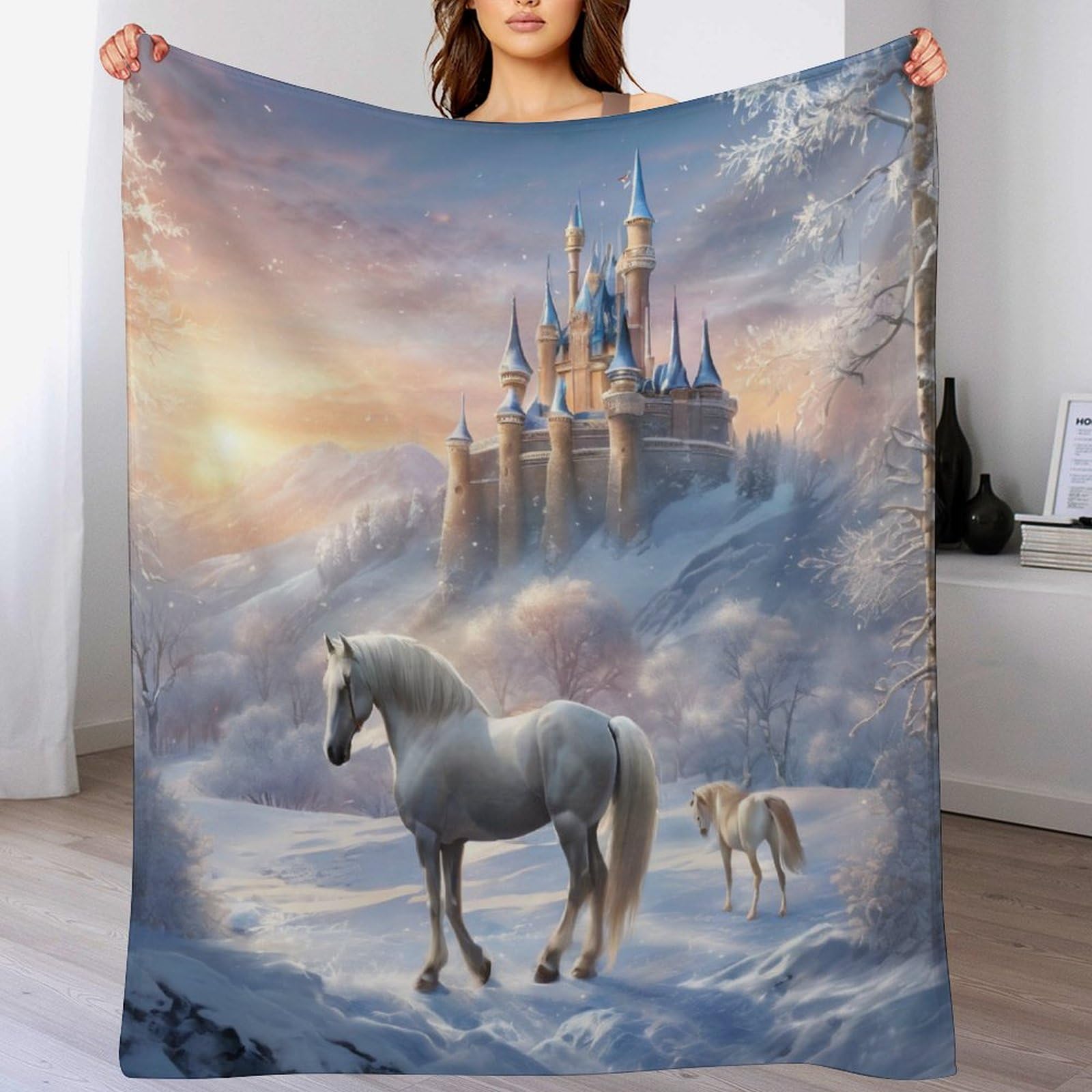 Couverture polaire en flannel contre le froid pour des nuits douillettes