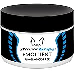 HawkGrips 2oz Unscented Massage Emollient, Oil-Based Vegan Formula with Shea Butter for IASTM & Soft Tissue Techniques, Smooth Lubrication, Non-Greasy Cream Alternative, Professional Use, Pack of 1