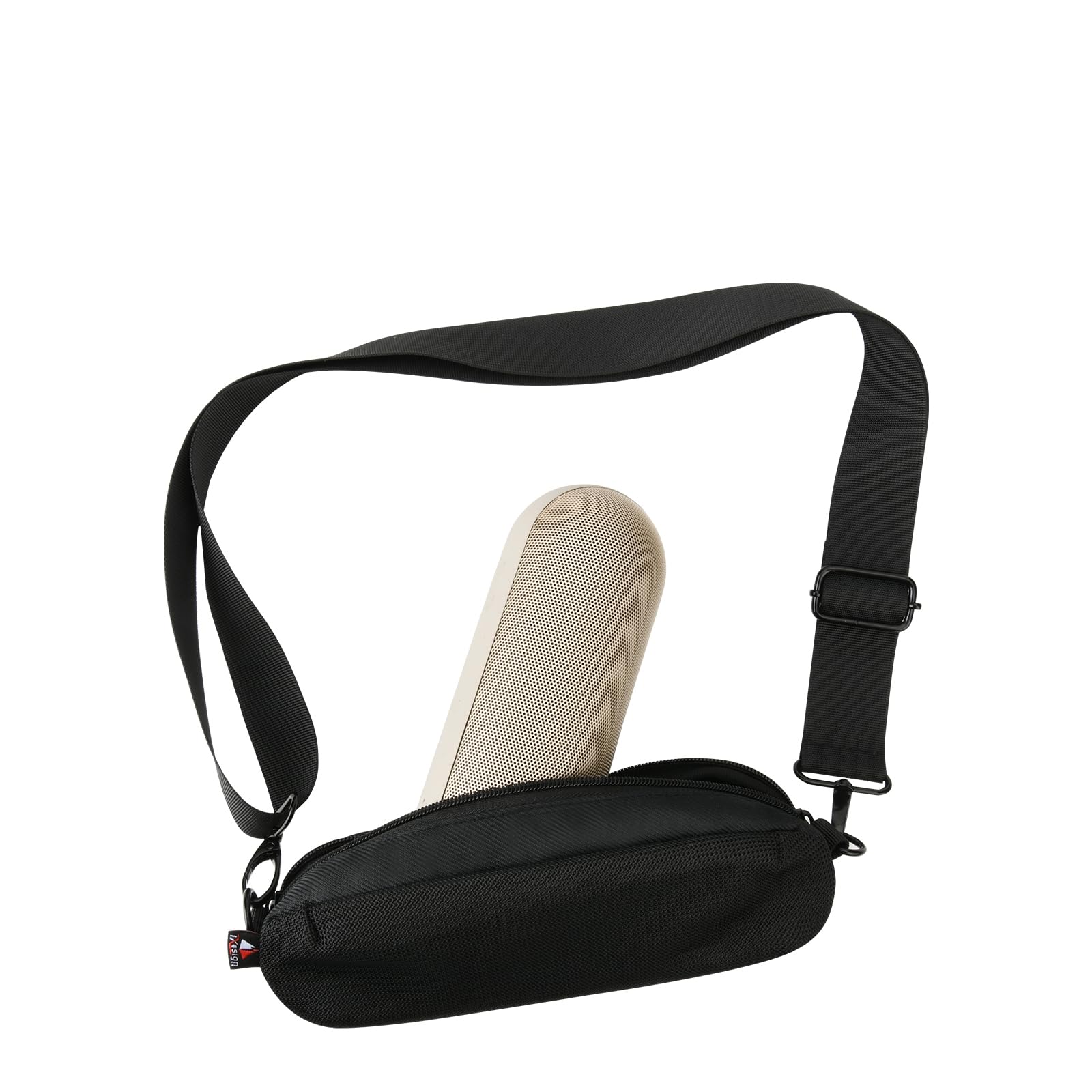 Twarde etui podróżne na Beats Pill 2024, organizer na głośnik torba do przenoszenia z paskiem na ramię, pyłoszczelna odporna na upadek przenośna torba do przechowywania głośników