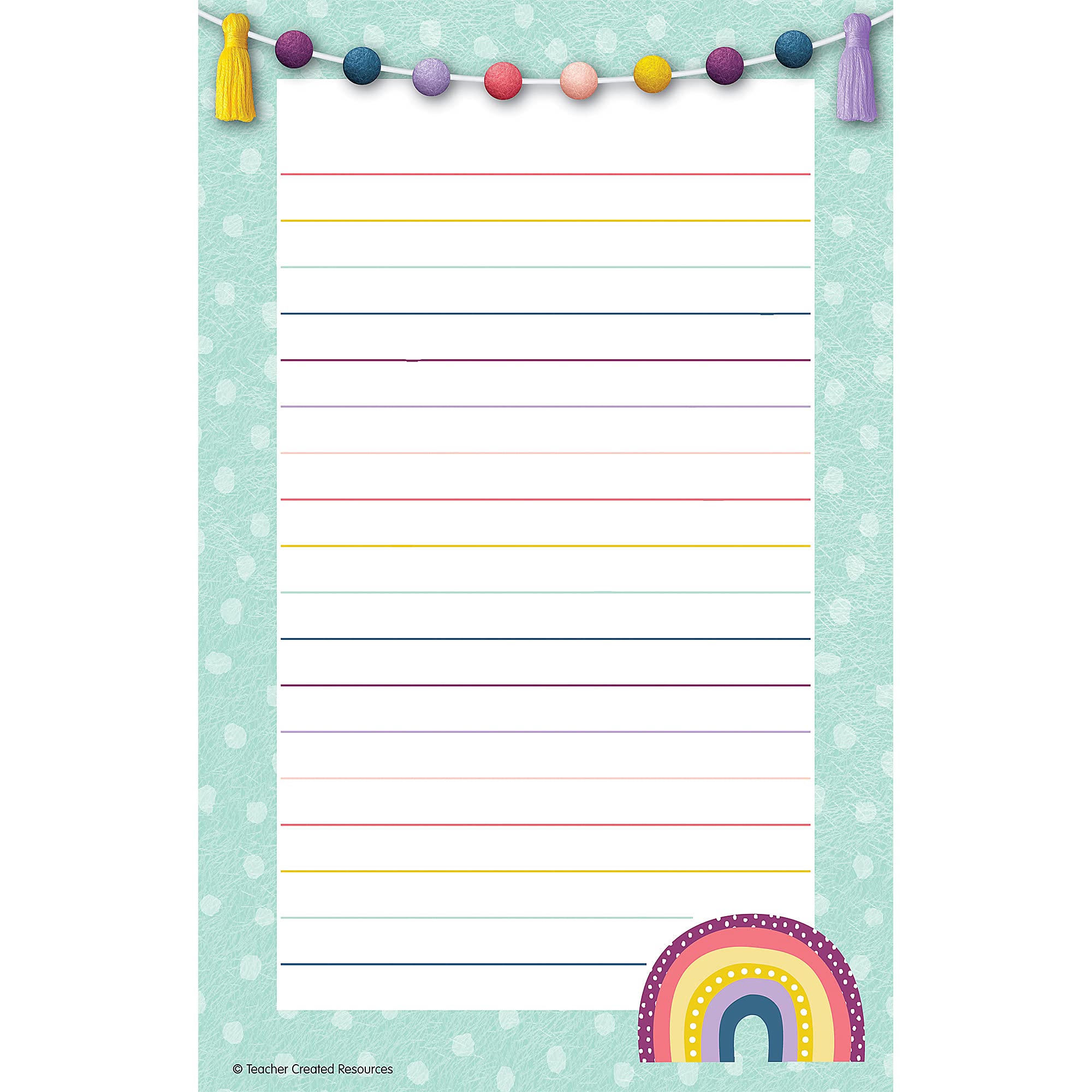 Teacher Created Resources Oh Happy Day not kağıdı