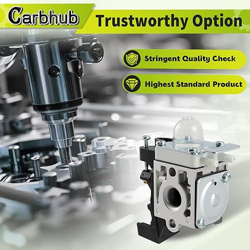 Miniatura 3 de Carbhub Carburador RB-K93 para Echo SRM225 SRM225i SRM225U SRM225SB GT225 GT225i GT225L GT225SF PAS225 PE225 PPF225 SHC225 Reemplaza A021001690
