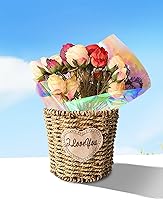 Vista 6 de JOYIT Rollo de Celofán Iridiscente de 35 pulgadas x 50 pies – Rollo de Celofán Iridiscente, Papel de Regalo Arcoíris para Cestas de Regalo de Flores