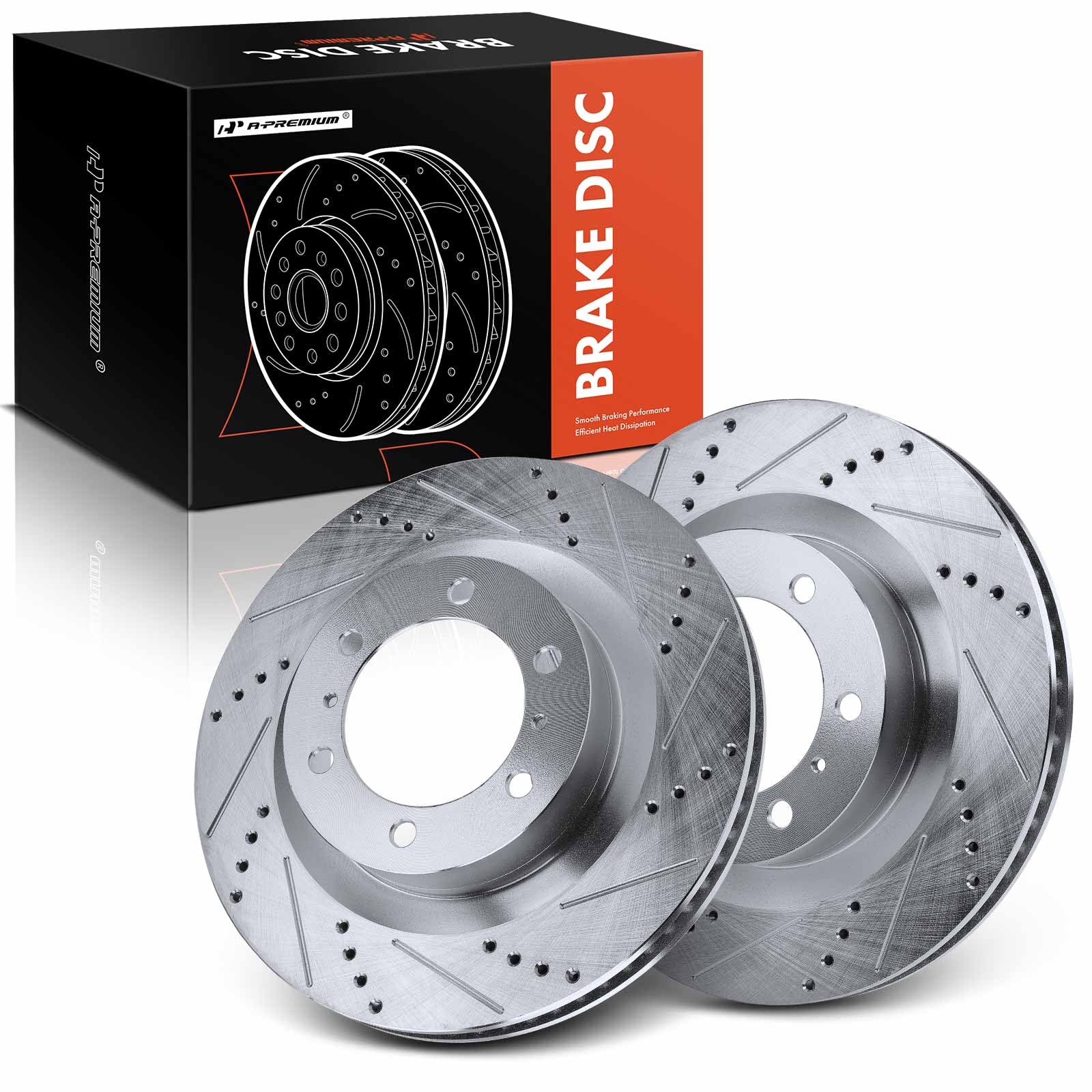 Texunoze Performance Rotors Texunoze Drilled & Slotted Front Brake