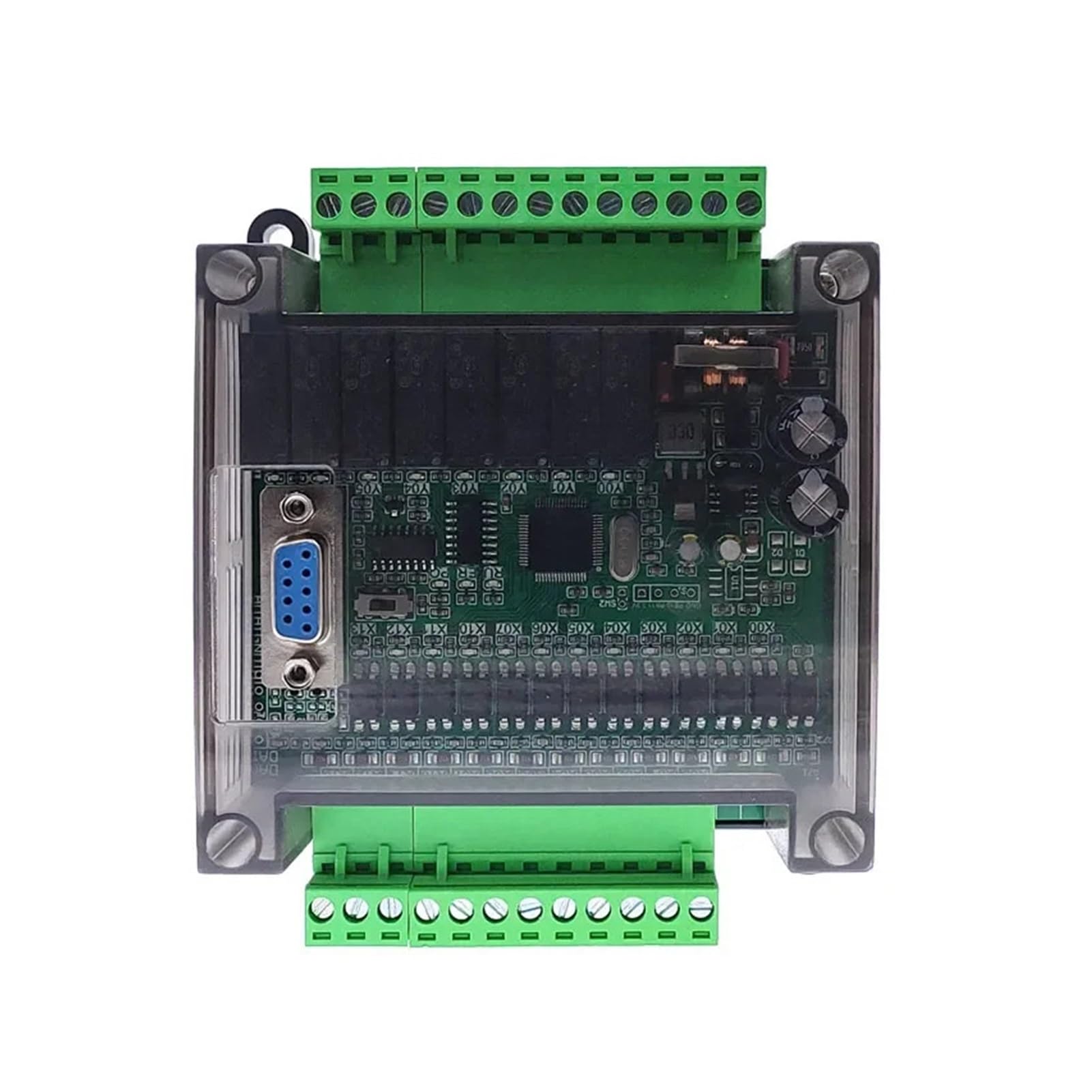 FX1N-20MR PLC Controller, DC Relay Module with Base