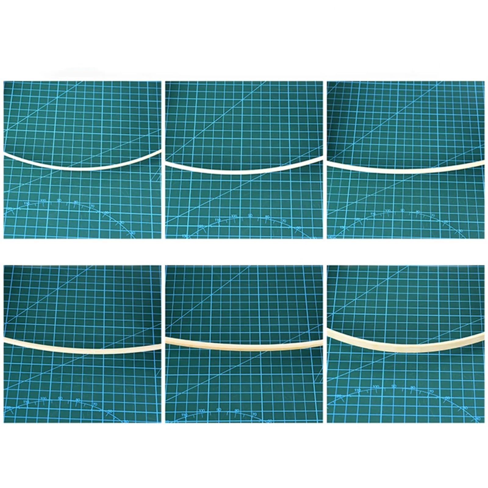Bastel-Holzstäbchen, Holzstreifen, 1000 Stück, 30 cm x 2 mm, dünne Bambusstäbchen, DIY for Modellholz, handgefertigte Hobby-Holzstücke, Holzstäbchen for Basteln
