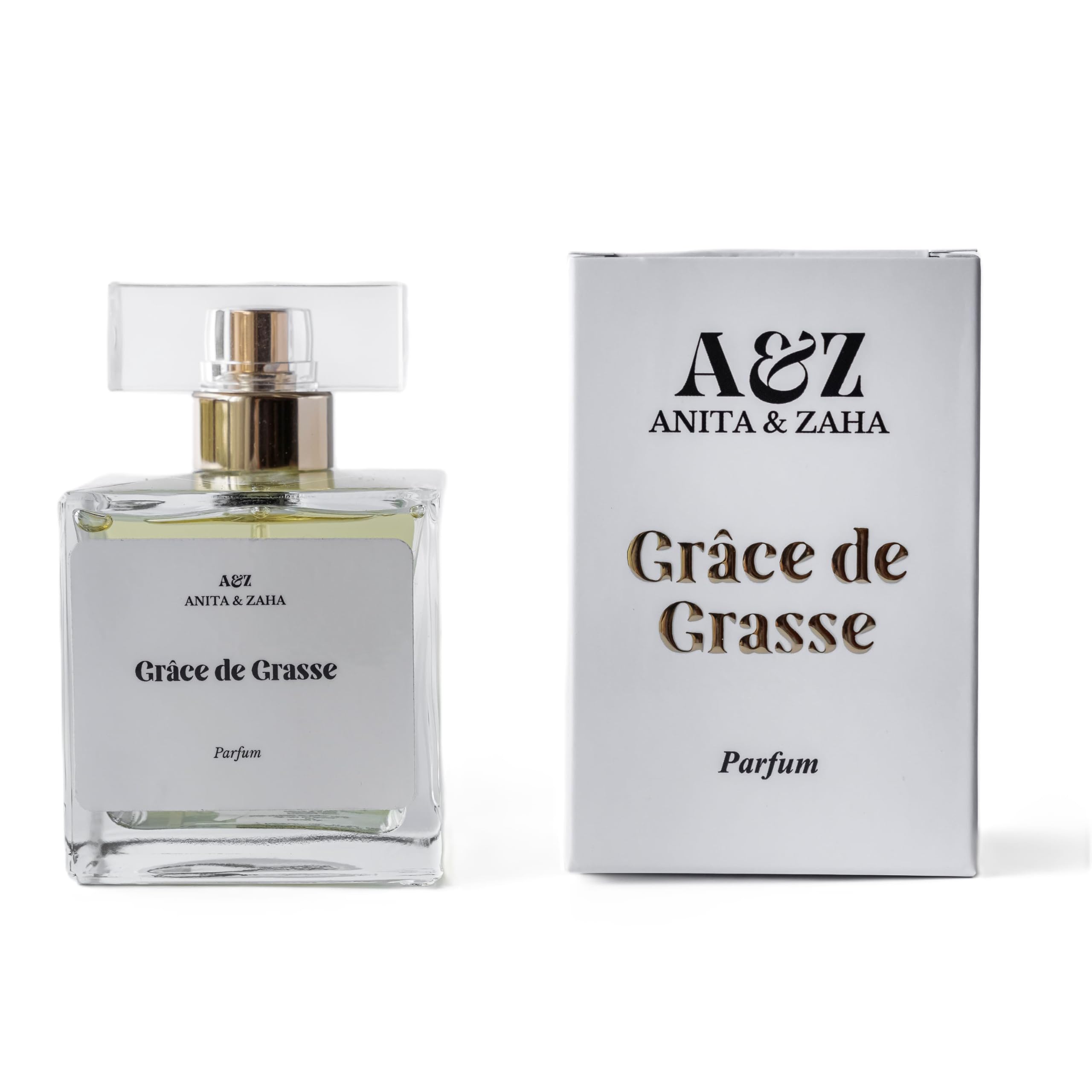 Perfumy Grace de Grasse, orientalne i pikantne, 100 ml, Zero odpadów, Nutes Boisées Santal, przyprawy i Oud, Unisex, Francuska tradycja