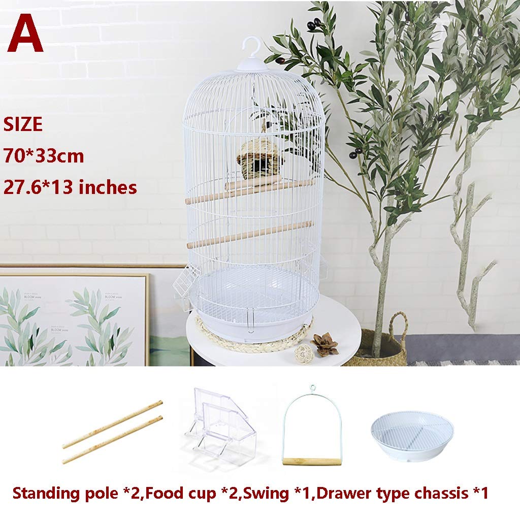 Amazon.co.jp: 鳥籠 インコ 家は鳥かごを掛けることができます、吊り