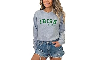 Irish Babe St Patrick's Day Crop Top for Women
