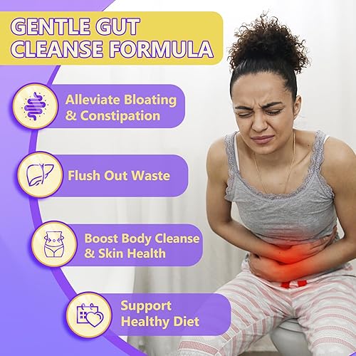 Miniatura 5 de Probióticos para mujeres y hombres, salud digestiva, 120 mil millones de UFC, prebióticos y probióticos para la salud intestinal, D3, zinc y hierbas