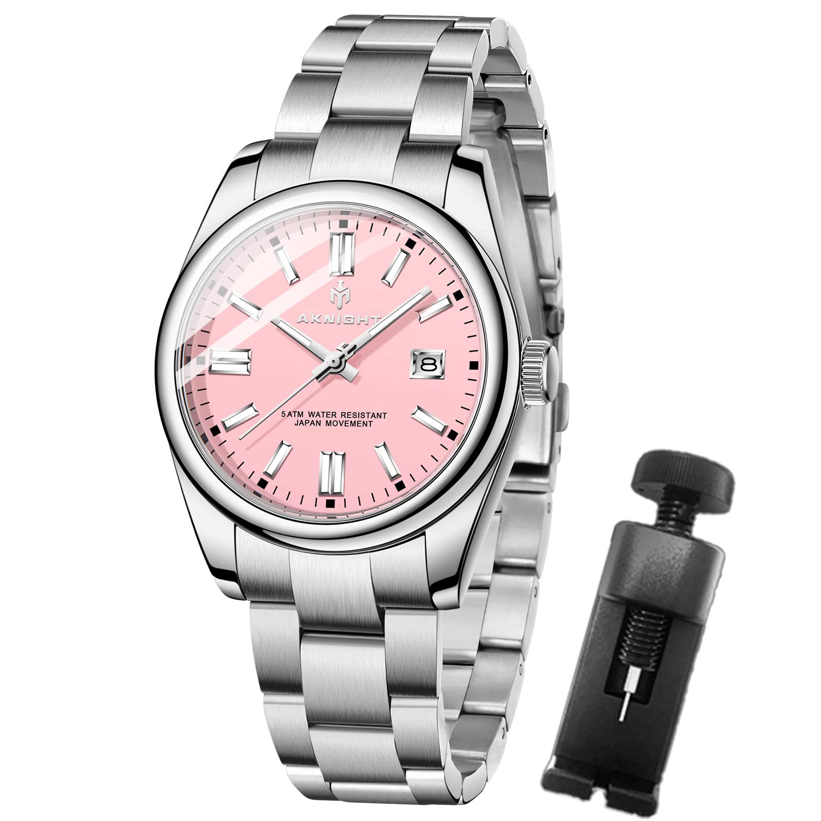 BENYAR AKNIGHT Mens Watch Wrist Watch for Men, Waterproof and Scratch Resistant, Quartz Movement, Analog Chronograph Business Watches with Calendar and Luminous Hand Watch Elegant Gift (B0B5R73W7J) Amazon Price History, Amazon Price Tracker