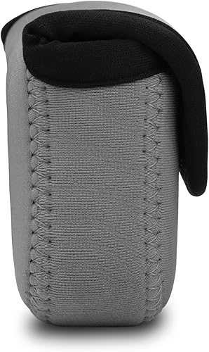 Miniatura 5 de MegaGear Funda de neopreno ultra ligera para cámara compatible con Panasonic Lumix DMC-ZS7 - Gris