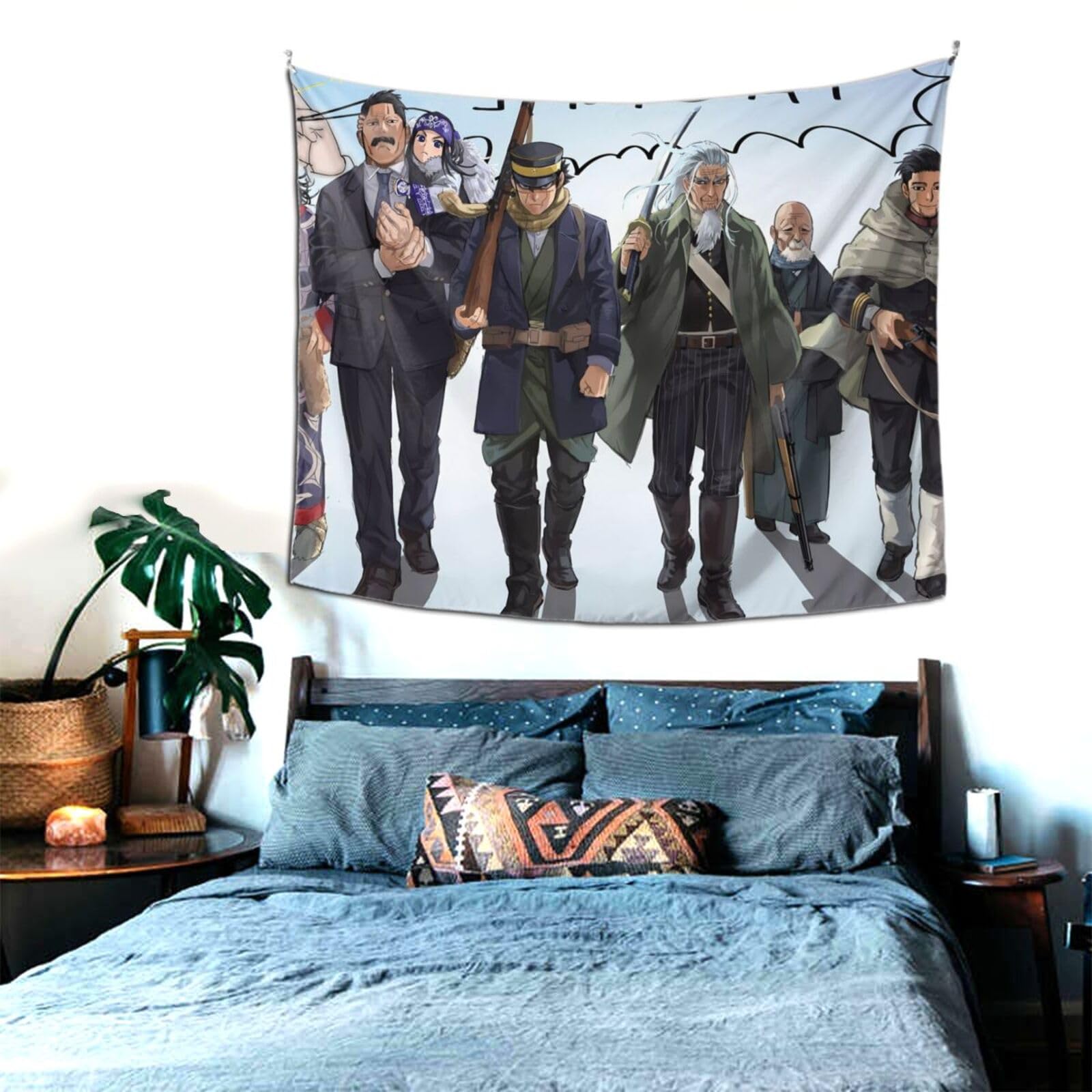 Amazon.co.jp: ゴールデンカムイ タペストリー インテリア ホーム装飾