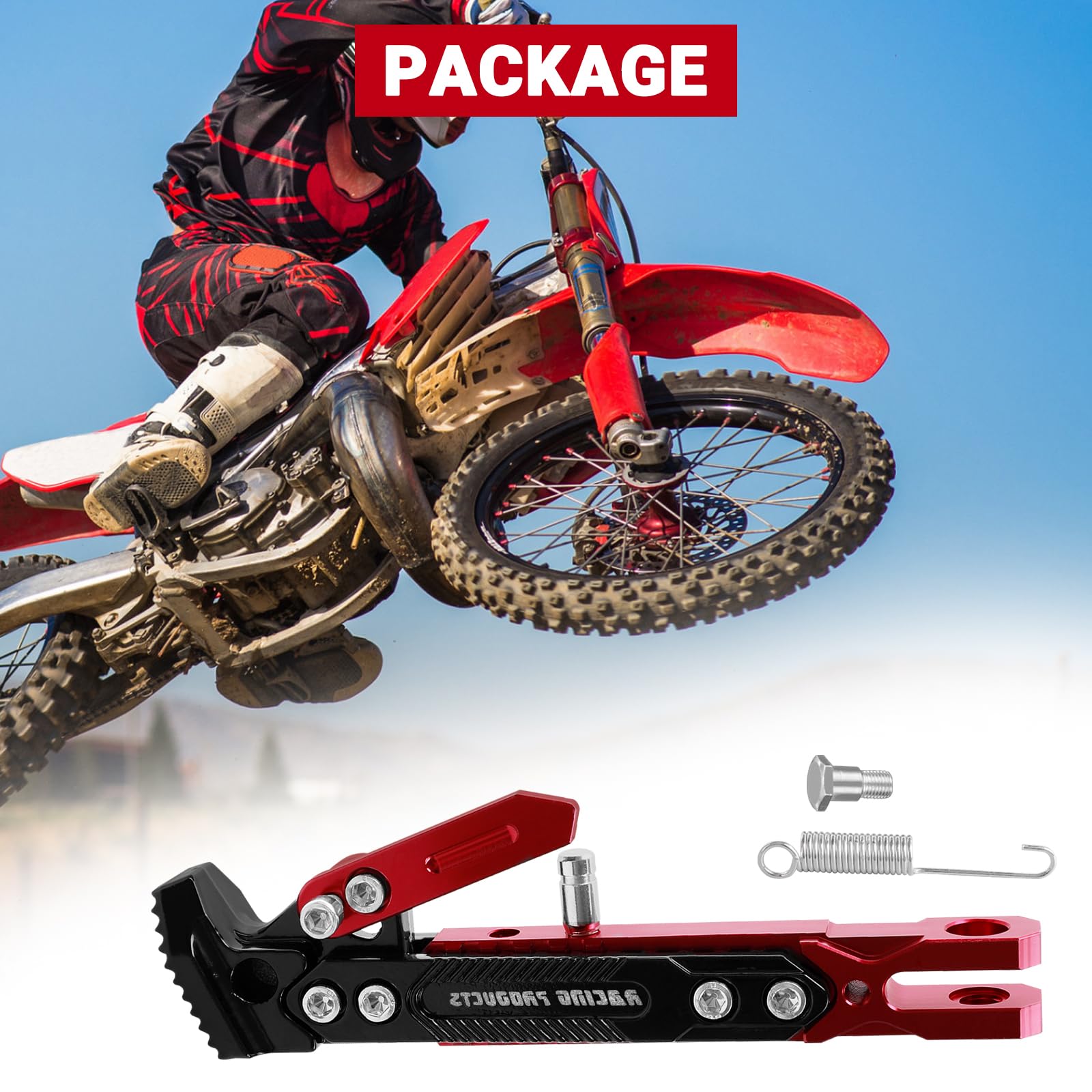 Amazon.com: Motorcycle Kickstand Adjustable Tripod Holder Foot