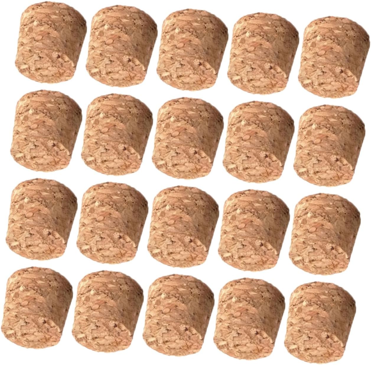 100pcs Wine Bottle Stoppers Natural Corks for Red Wine Bottles Airtight Seal for Preserving Flavor Decorative Diy Home Use