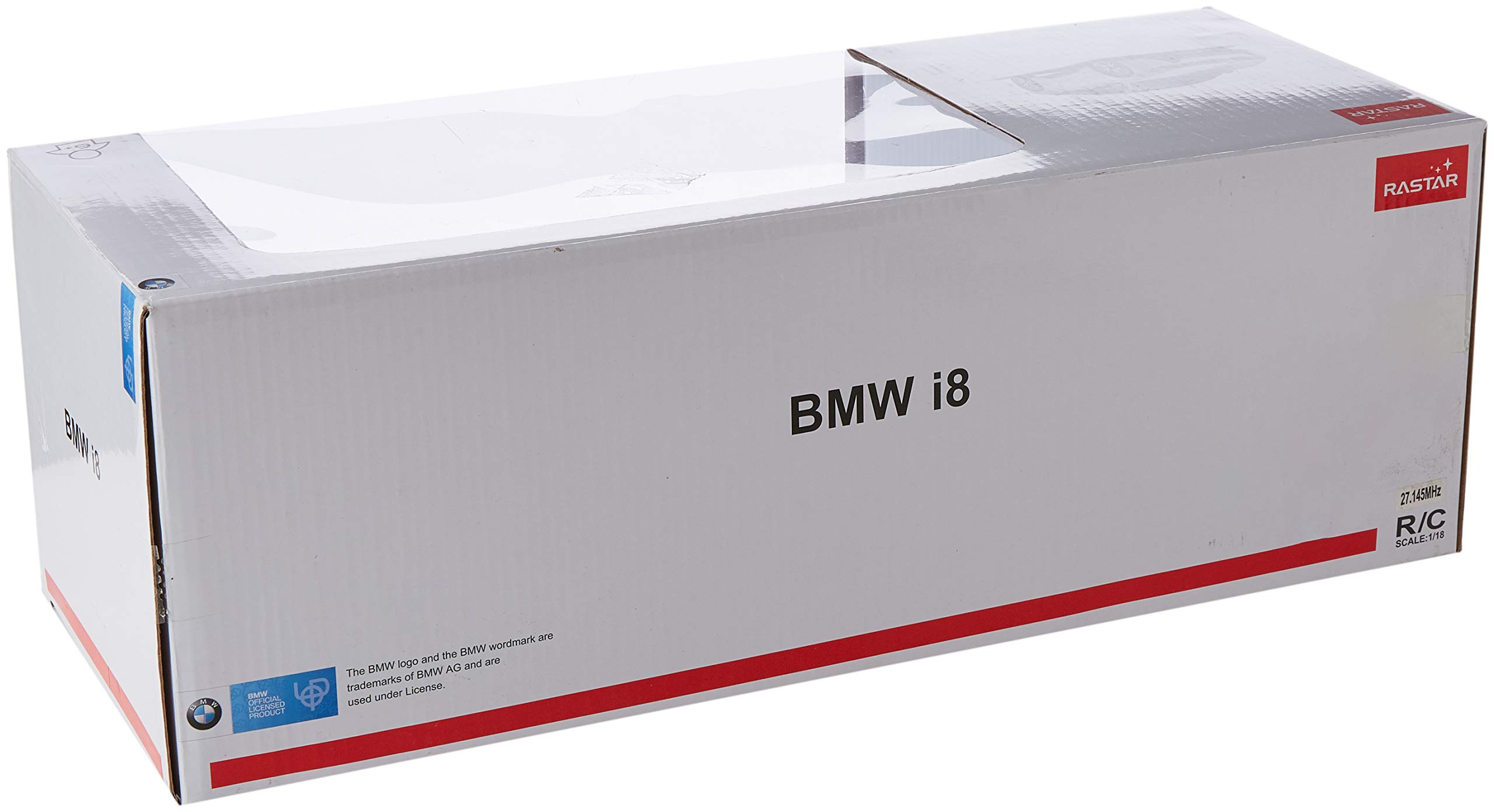 Mondo Motors, BMW I8, model w skali 1: 18, prędkość do 10 km/h, samochód zabawkowy dla dzieci - 63294