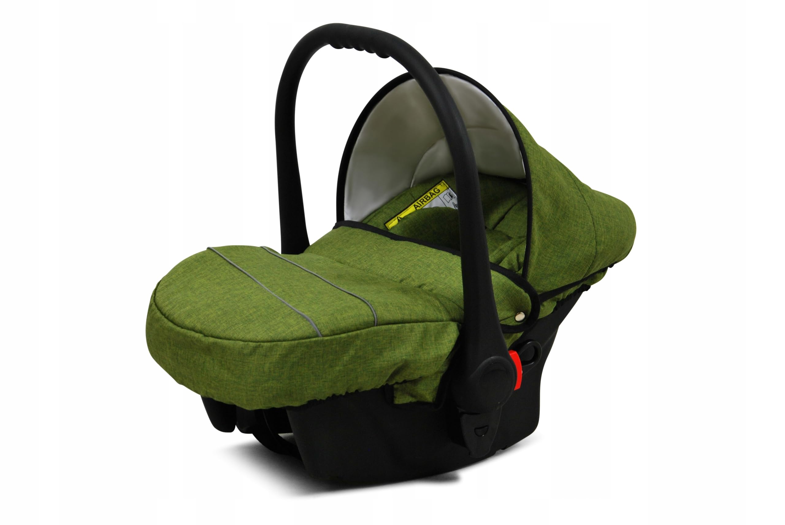 BabyLux® Carrito de Bebé Sistema de Viaje Set 3 en 1 - Axel - incl. Capazo, Silla de Paseo, Silla Coche - Cochecito - con Bolso cambiador, Cubierta para la lluvia, Mosquitera etc.