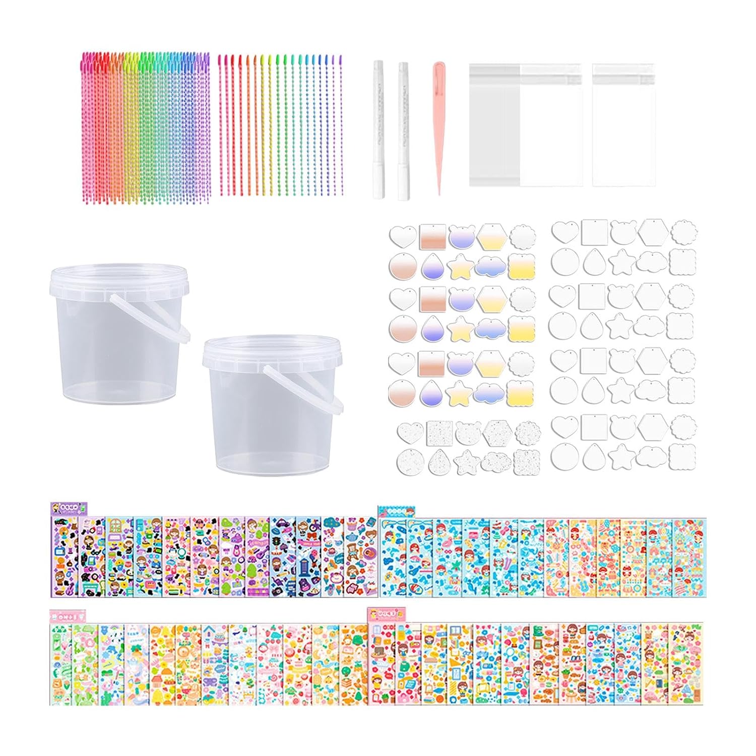 CLUB BOLLYWOOD® Goo Card Stickers DIY Set Party Decorations Home Guka ...