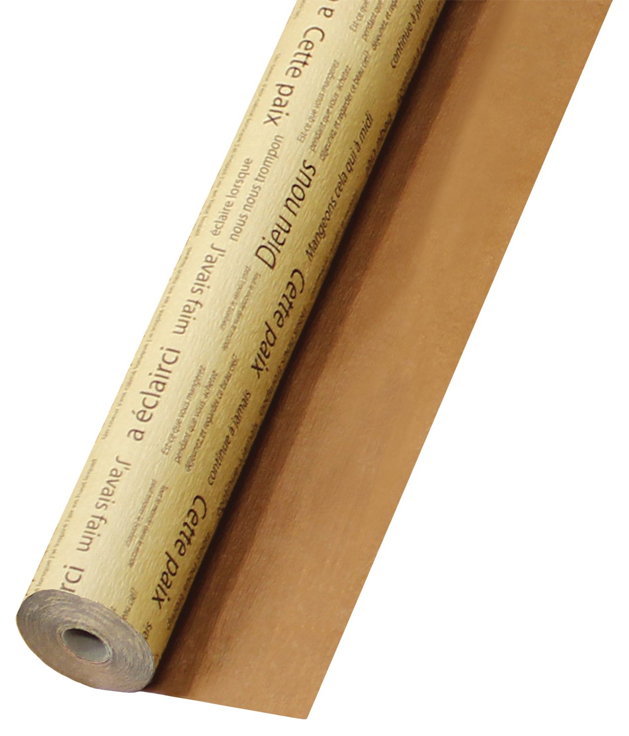 リセクレープ No.5 モカ 素材:パルプ・クレープ紙(ロール外側撥水加工) 発注単位1