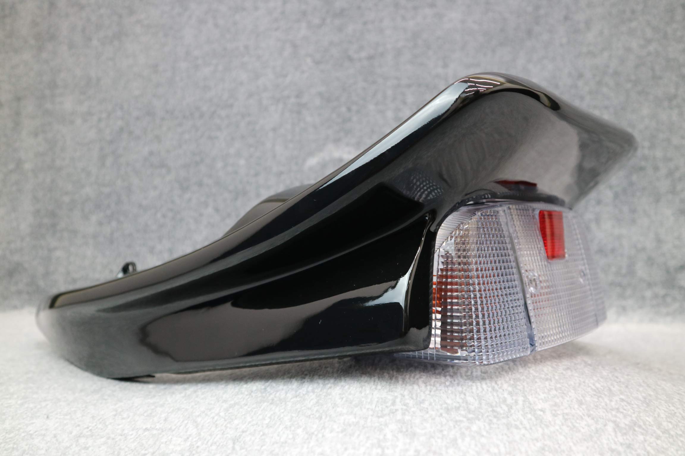 Amazon | XJR400 前期 テールカウル 黒＋クリア テールランプ