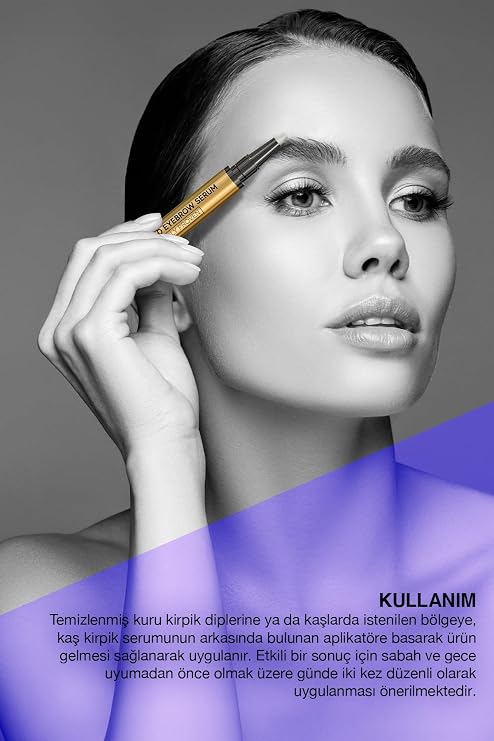 Bioxcin Kaş ve Kirpik Serumu, Kolajen, Hyalüronik Asit, Hint Yağı, Keratin Peptidleri, B5, B11