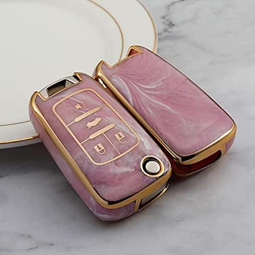 TPU Jade Pattern Car Key Cover Case, for Buick for Aveo Trax for Opel Astra Corsa H J G Meriva Zafira Antara