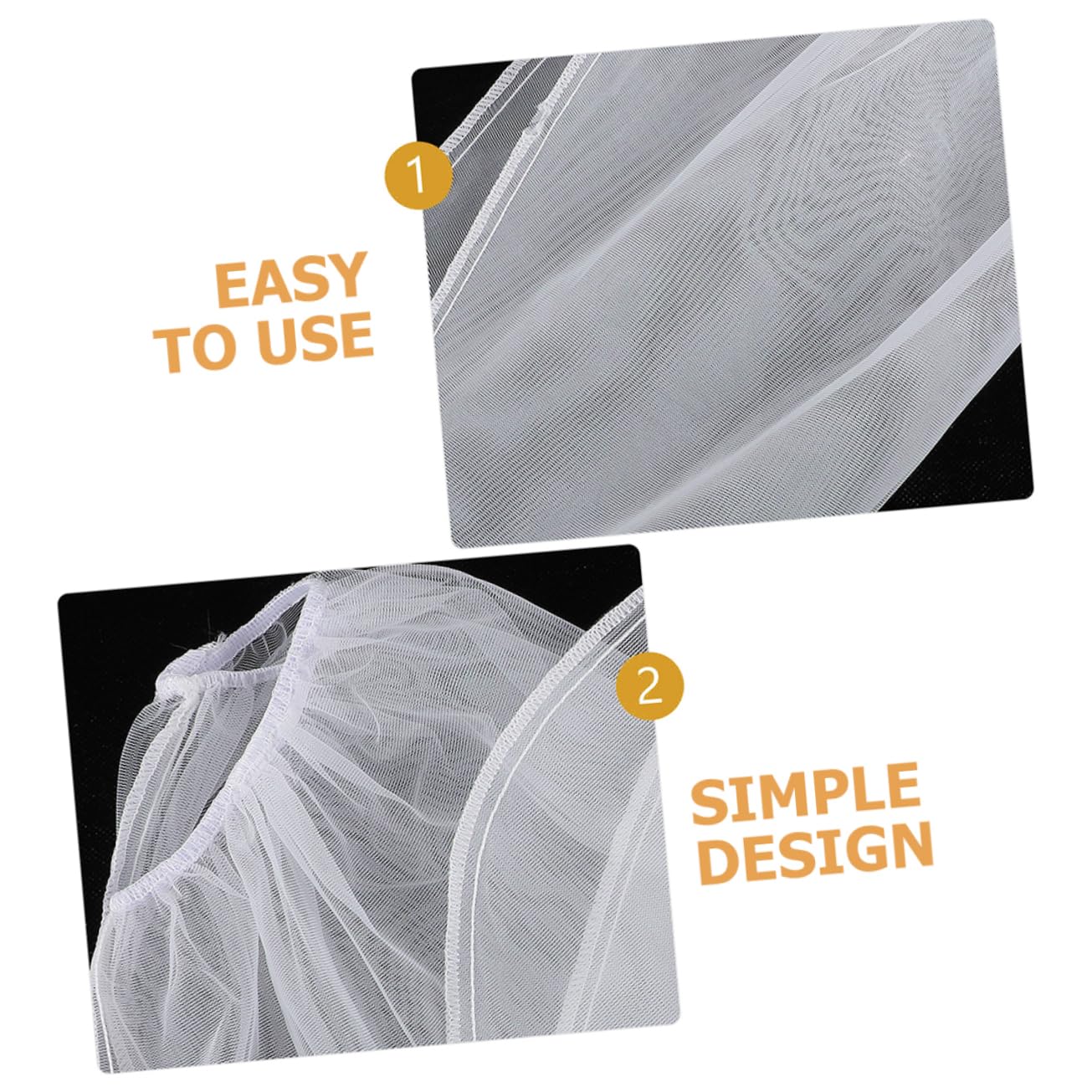 6pcs Paint Strainer Bags, 2 Gallon Polyester Elastic Opening Filter Bag