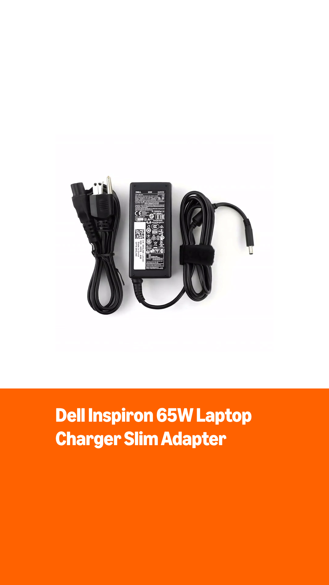 Amazon.com: New Genuine Inspiron 13 14 15 Laptop Charger 65W(watt