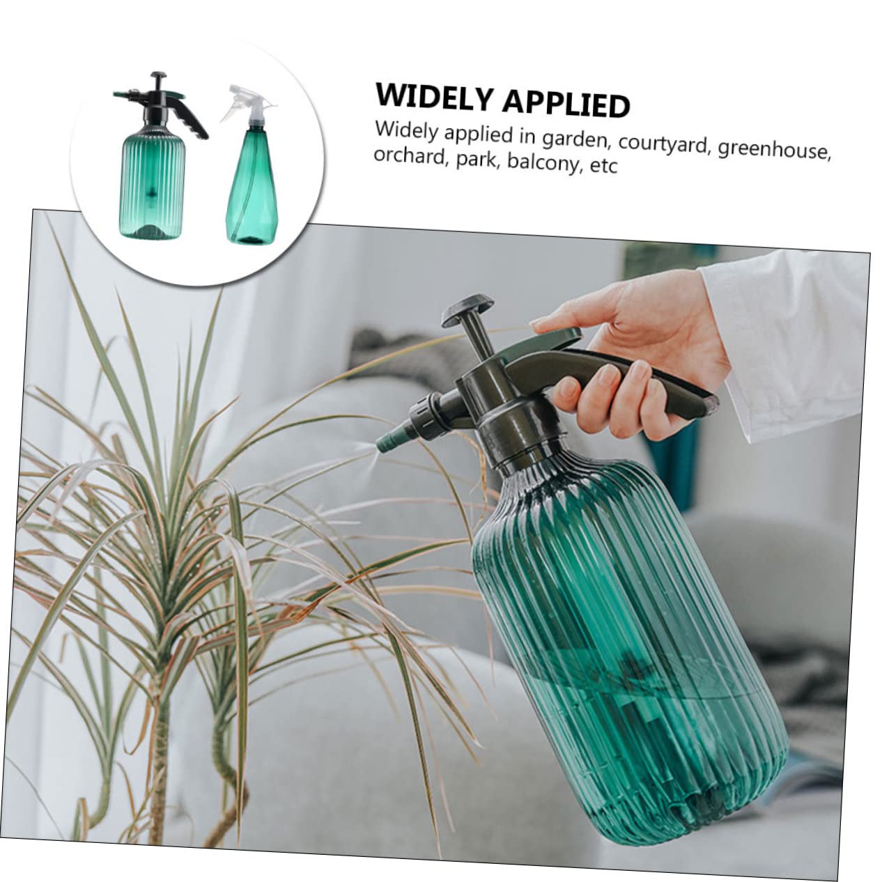 Toyvian 2 Ensembles Pulvérisateur Aluminium Usine Plantes Arrosage Petit Arrosoir De Jardinage Joli Arrosoir Arrosoirs Vert Plastique Couleur Aléatoire 2 Pièces * 2