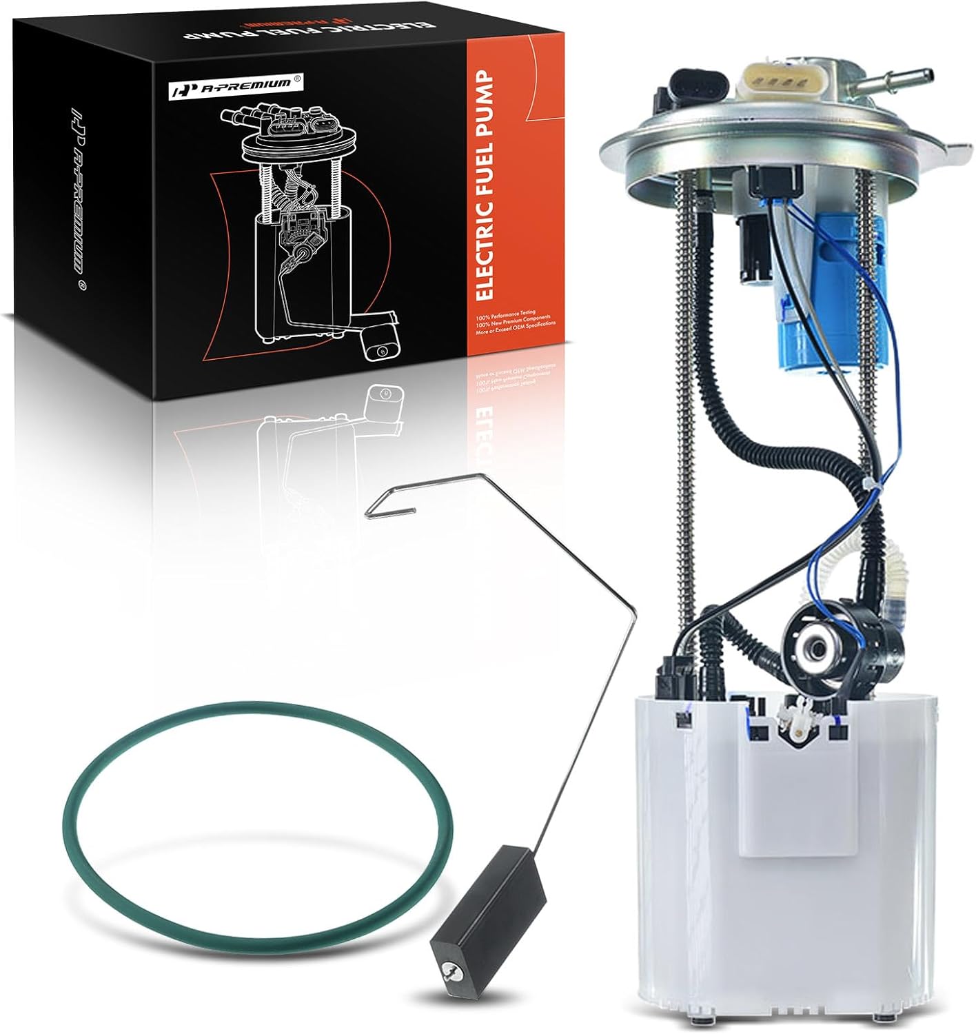 A-Premium Electric Fuel Pump Module Assembly with Pressure Sensor Compatible with Chevrolet Silverado 1500 & GMC Sierra 1500, 2007 2008, 5.3L, with 69.3" Bed Length