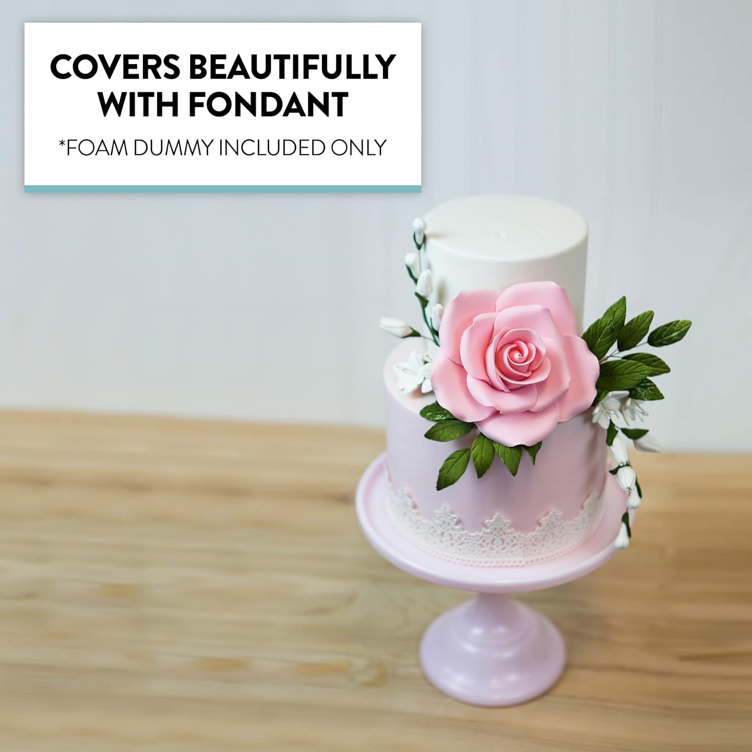 Cake Dummy Round, 8 x 4 Inches, 2 Count by Global Sugar Art …