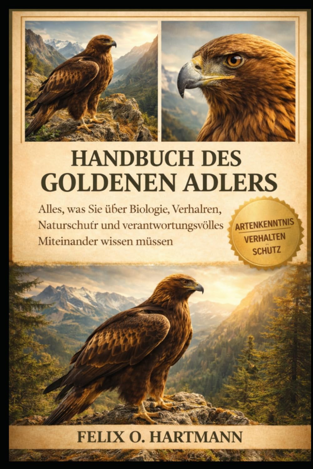 HANDBUCH DES GOLDENEN ADLERS: Alles, was Sie über Biologie, Verhalten, Naturschutz und verantwortungsvolles Miteinander wissen müssen