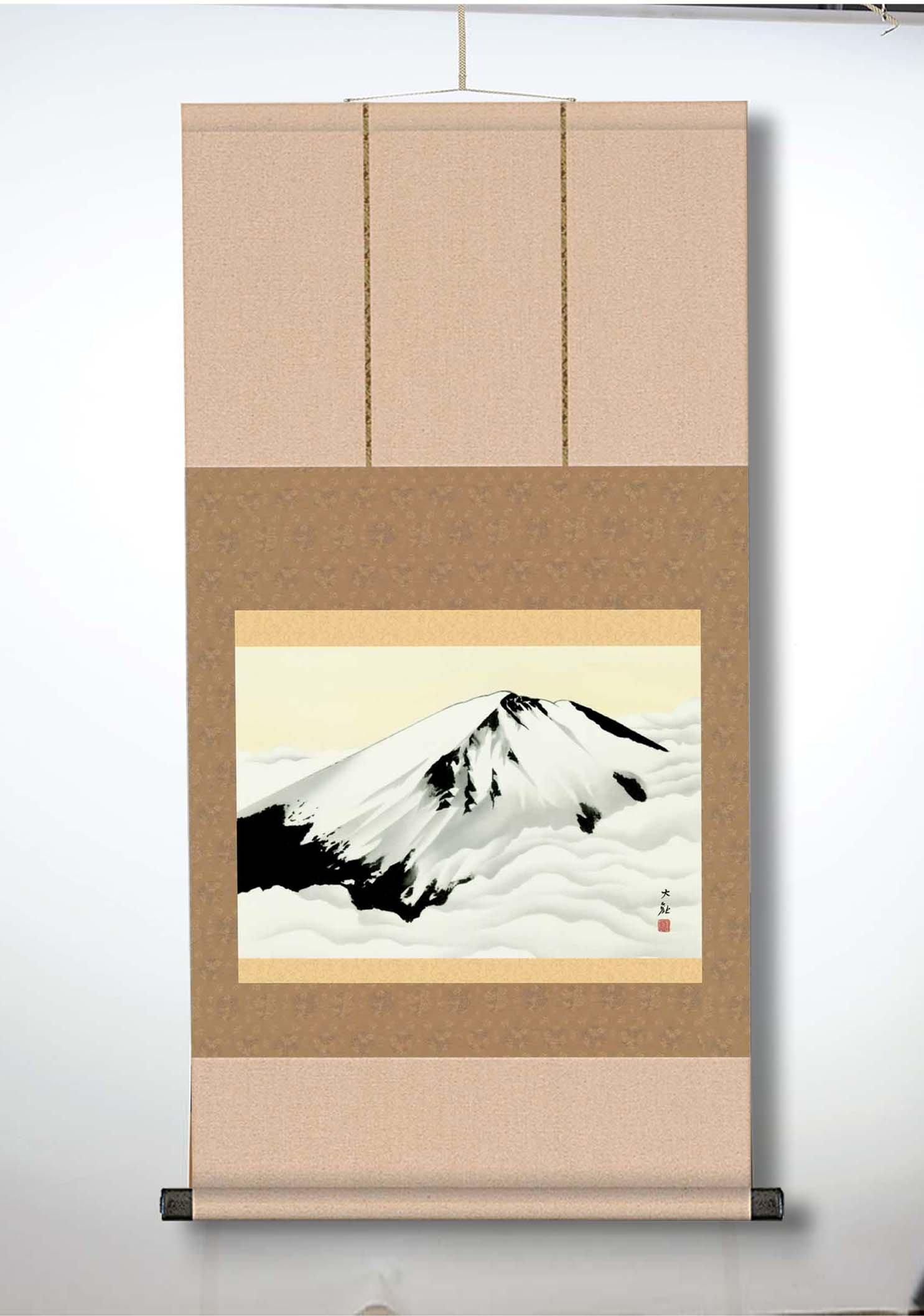 Amazon.co.jp: 【横山大観生誕150年】富士図・富士絵画・高精彩特色