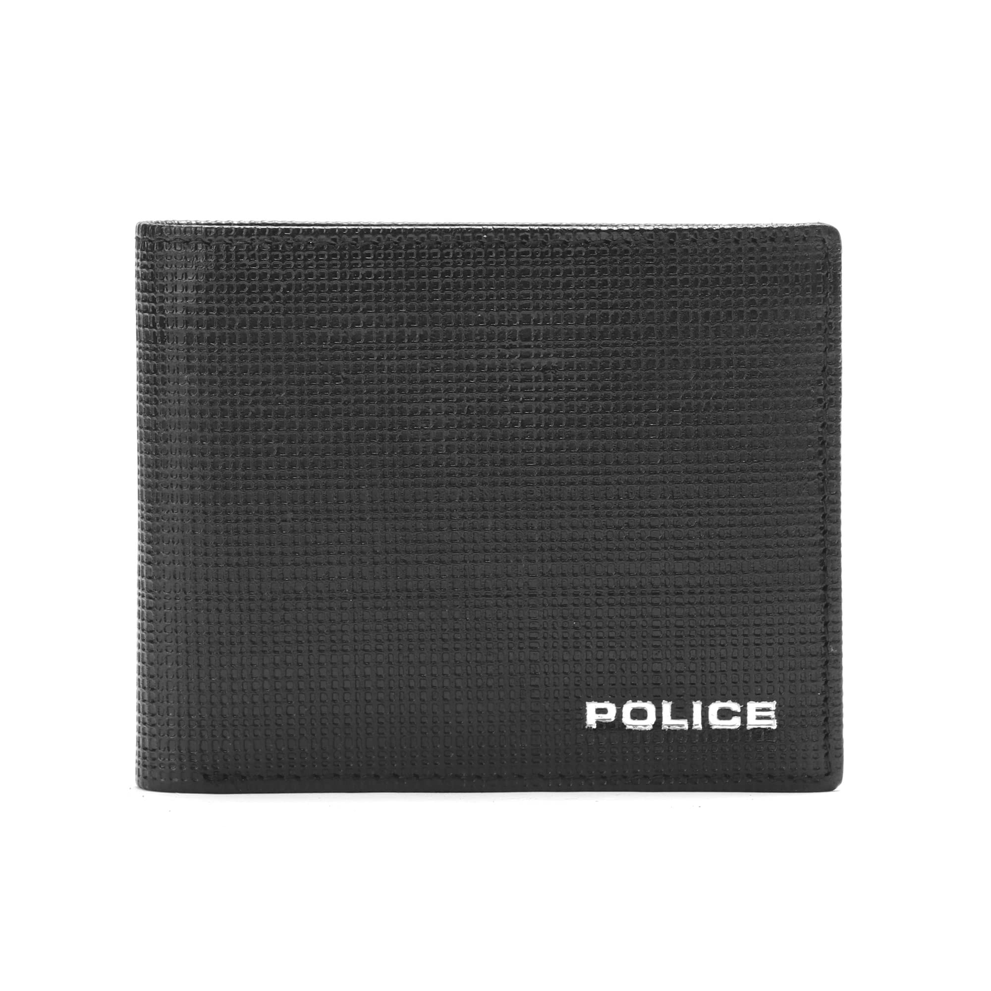 DRICK Over Flap Coin Wallet Mens Wallet Genuine Leather Wallet for Men Bifold Purse with Card Holder - Black-image-33