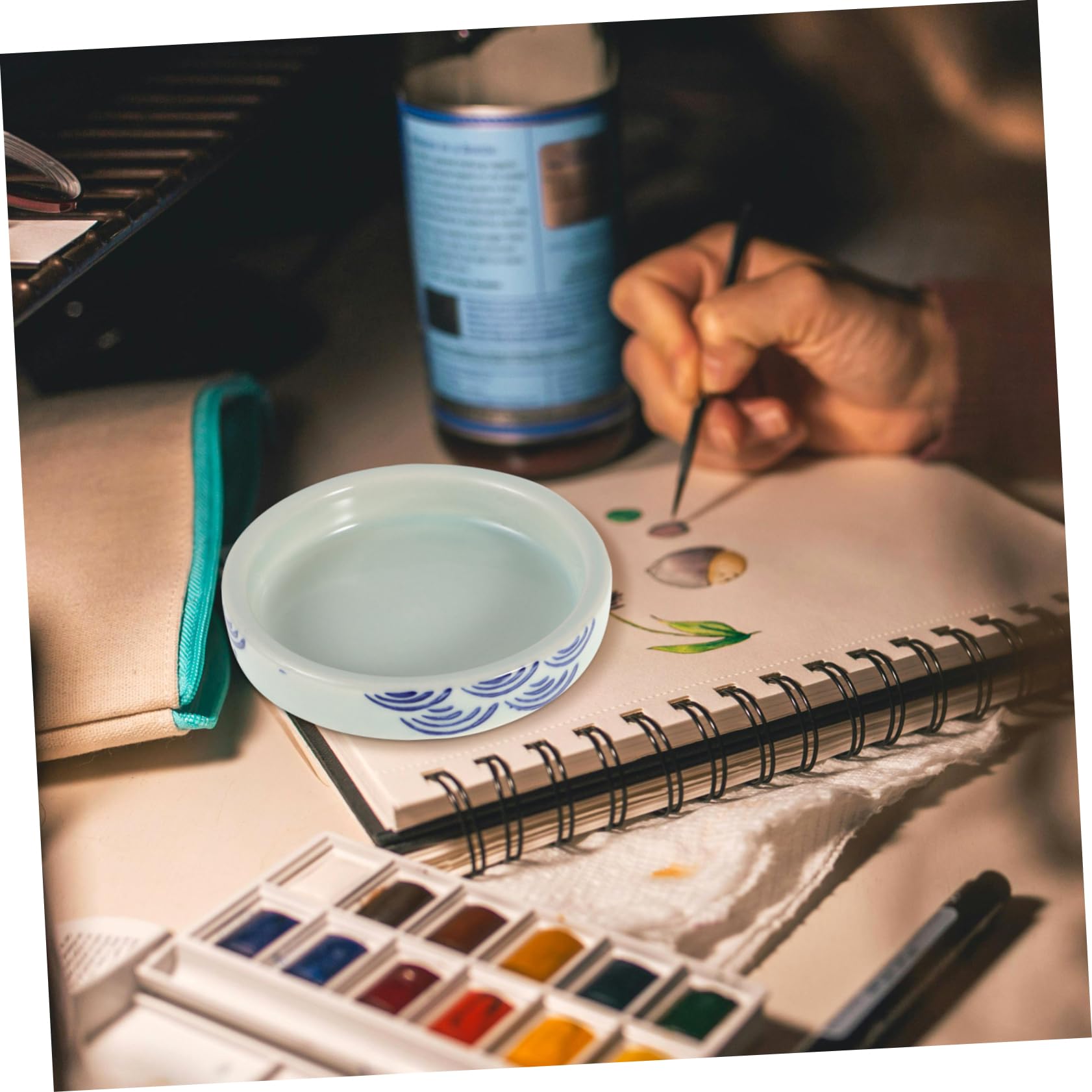 Palette D'aquarelle 5 Couches Palette De Peinture Empilable