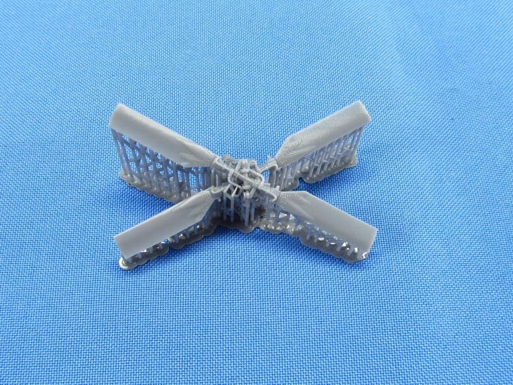 METALLIC DETAILS MDR48167-1/48 - AH-64 Apache. Tail Rotor Upgrade Set