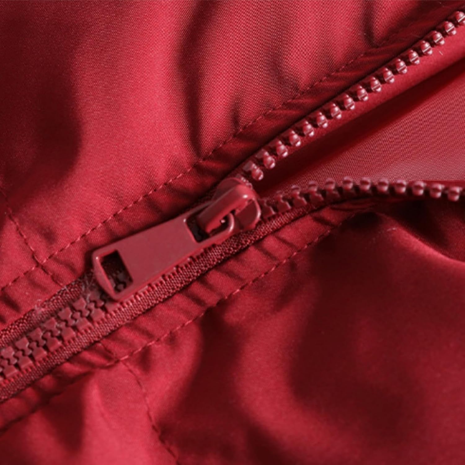 Winter Jacket Men Coats Big and Tall Hoodies Fleece Lightweight Long Sleeve Sweatshirt Polyester Thermal Warm Mens Cloth Wine XXL