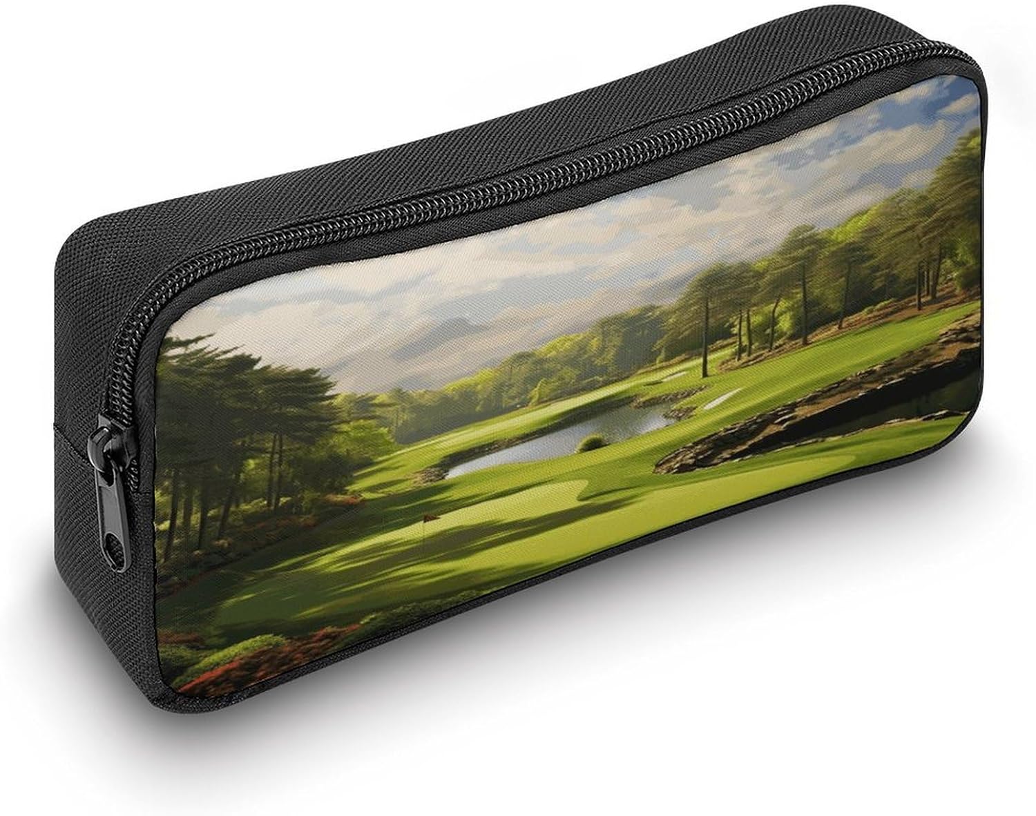 Golf Court Makeup Bag Toiletry Bag Cosmetic Bag image 5