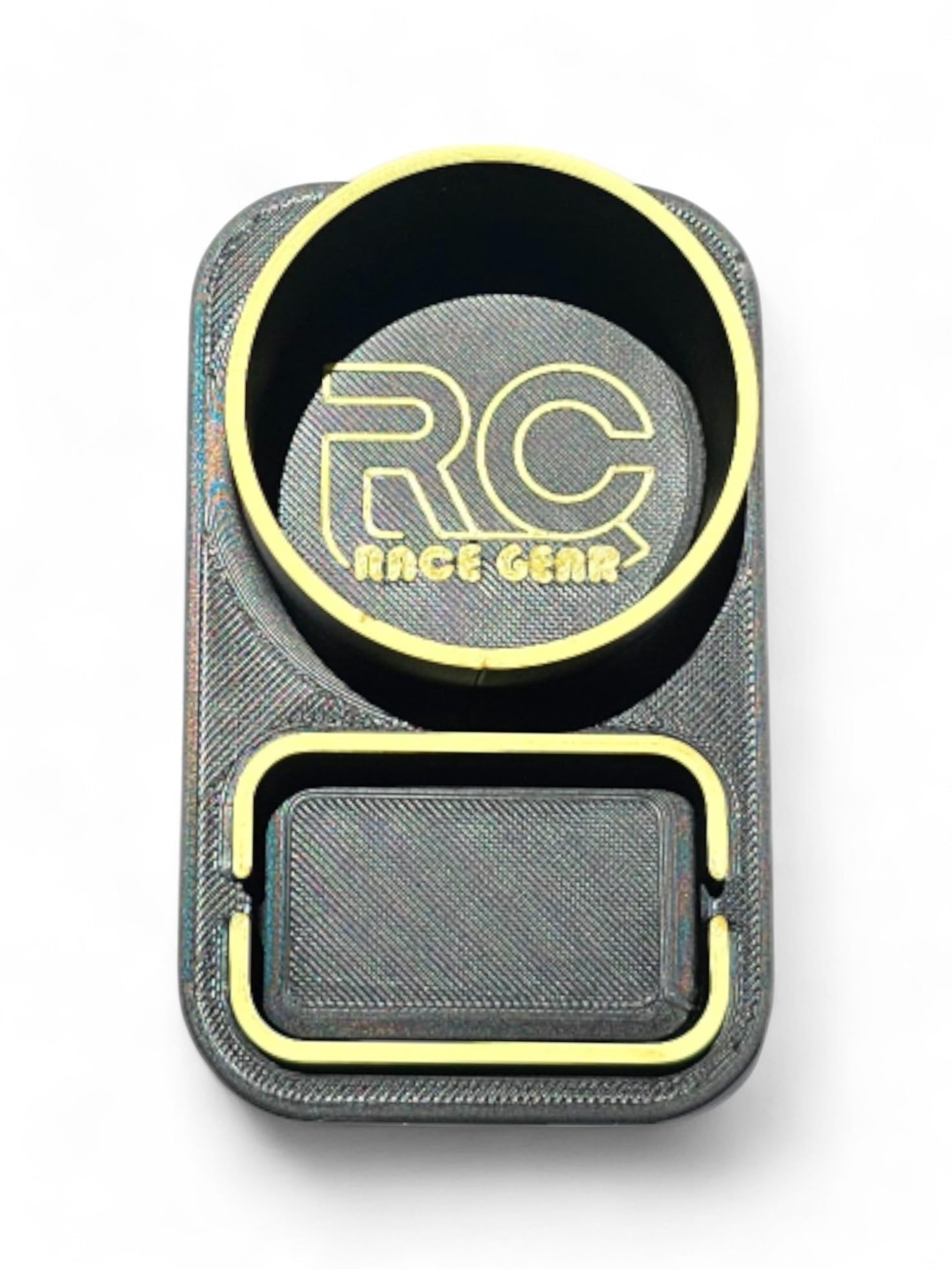 RC Race Gear - Tire Prep Bottle Holder with Brush Rest