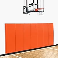 Vista 10 de Acolchado de pared para gimnasio, protector de pared para cancha de baloncesto, almohadillas protectoras extraíbles de 2 pulgadas de grosor de alta
