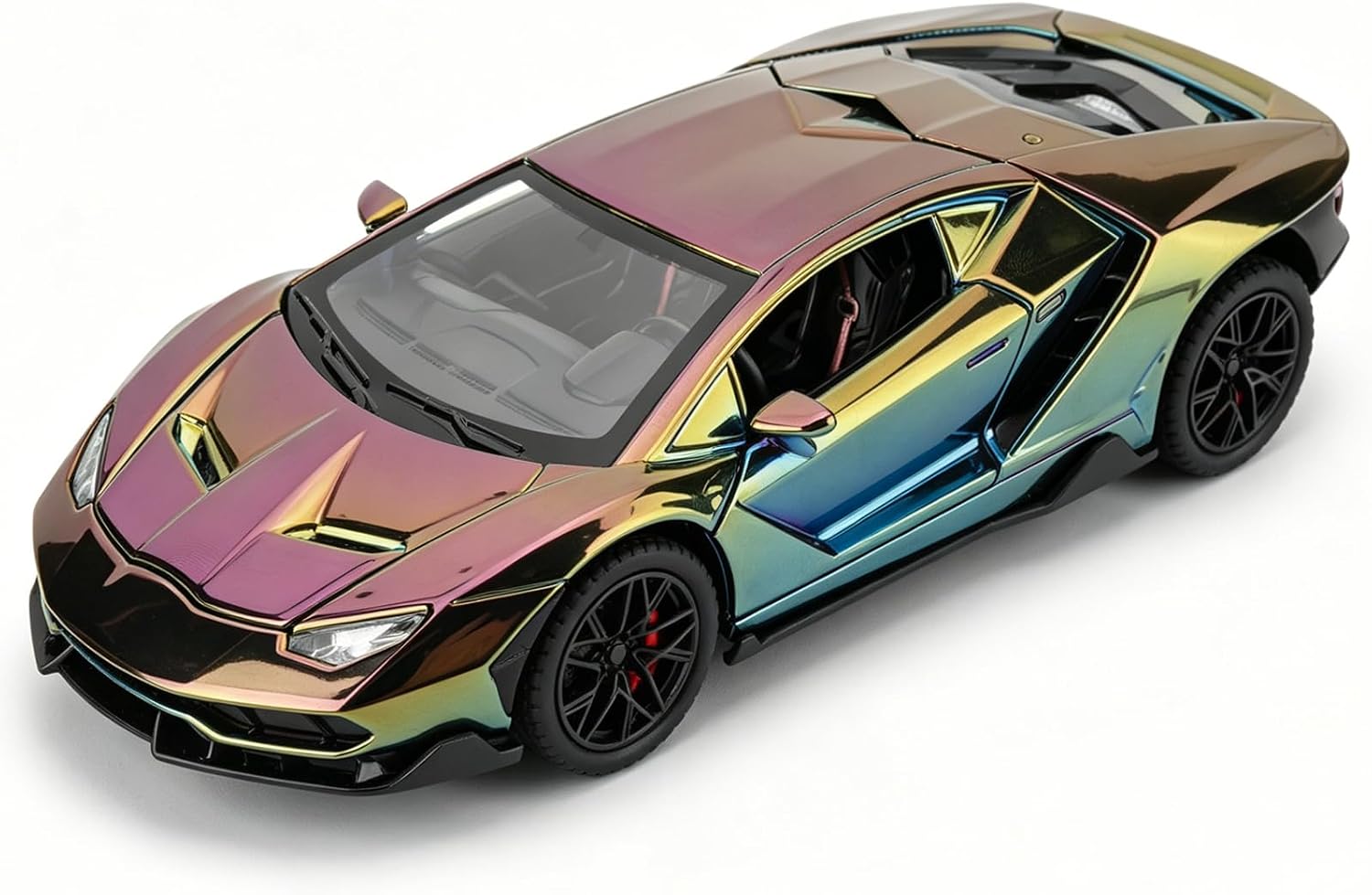 Modelo de auto Lamborghini 770 1:24 con luz y sonido miniatura 1