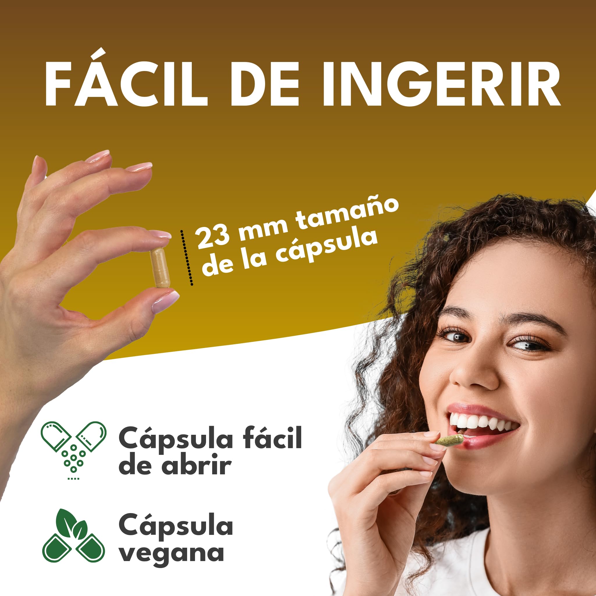 Moringa Oleifera – Alta dosis: 19.500 mg de polvo de moringa (1.950 mg de extracto (10:1)) – 100% vegano y sin aditivos – 270 cápsulas (3 meses) – Vegano y analizado en laboratorio – Green Naturals®