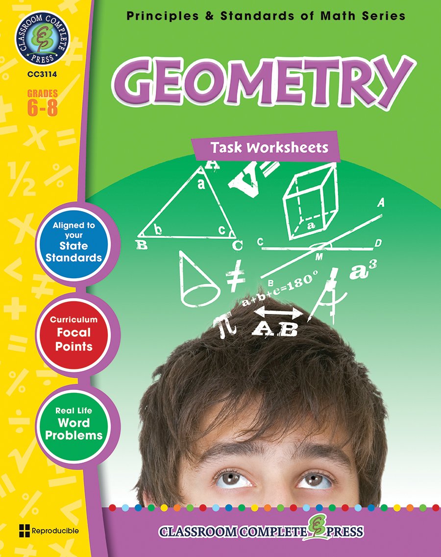Buy Geometry, Grades 6-8 [With 3 Transparencies] — BookShops.in