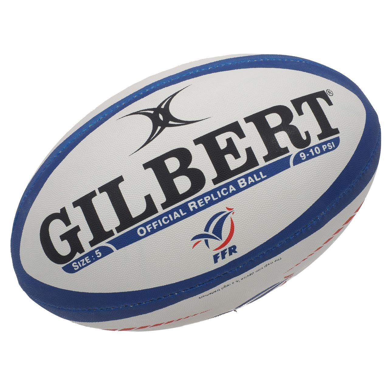 Gilbert Unisex's France Replica Ball, Multi-Colour, Size 5