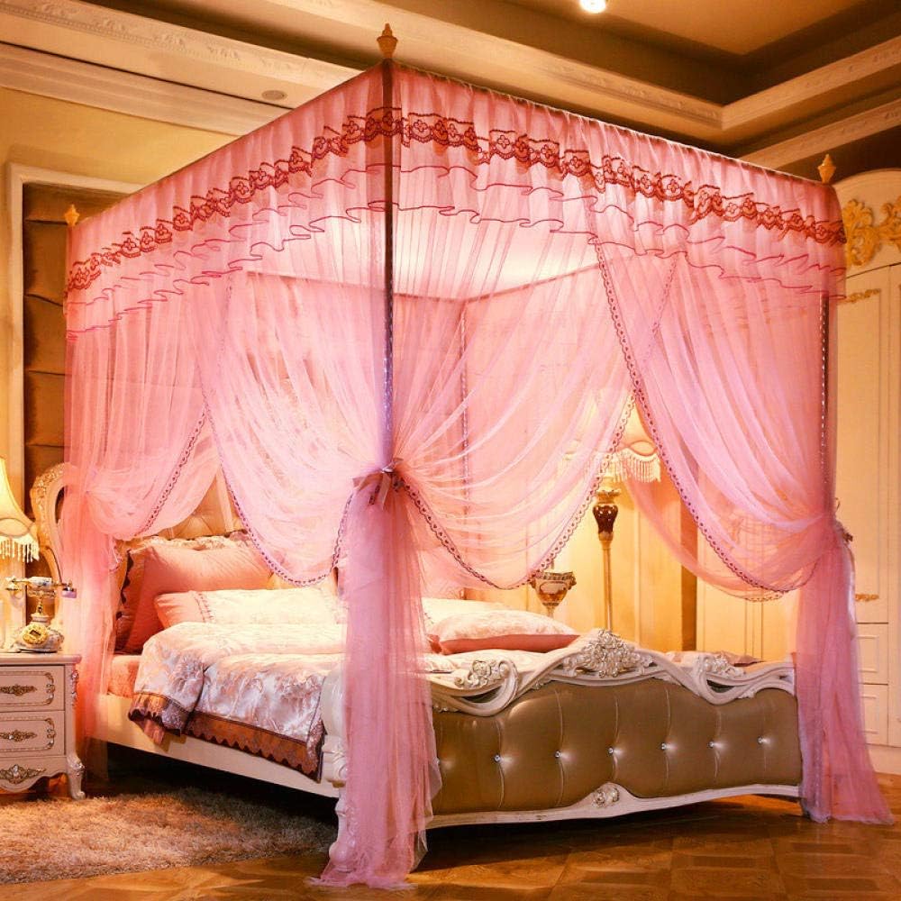 lahaemall Cover Bug Netting Cover Mosquito Net,Bold Bracket ThreeDoor Encryption